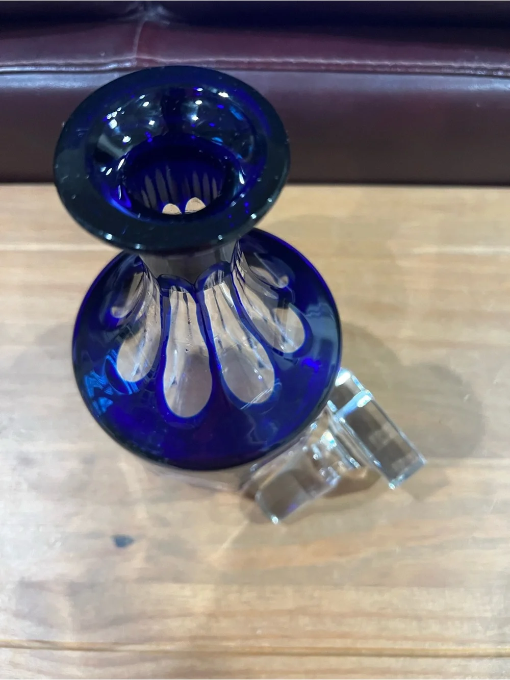 Natchmann Crystal Decanter.Rare find!